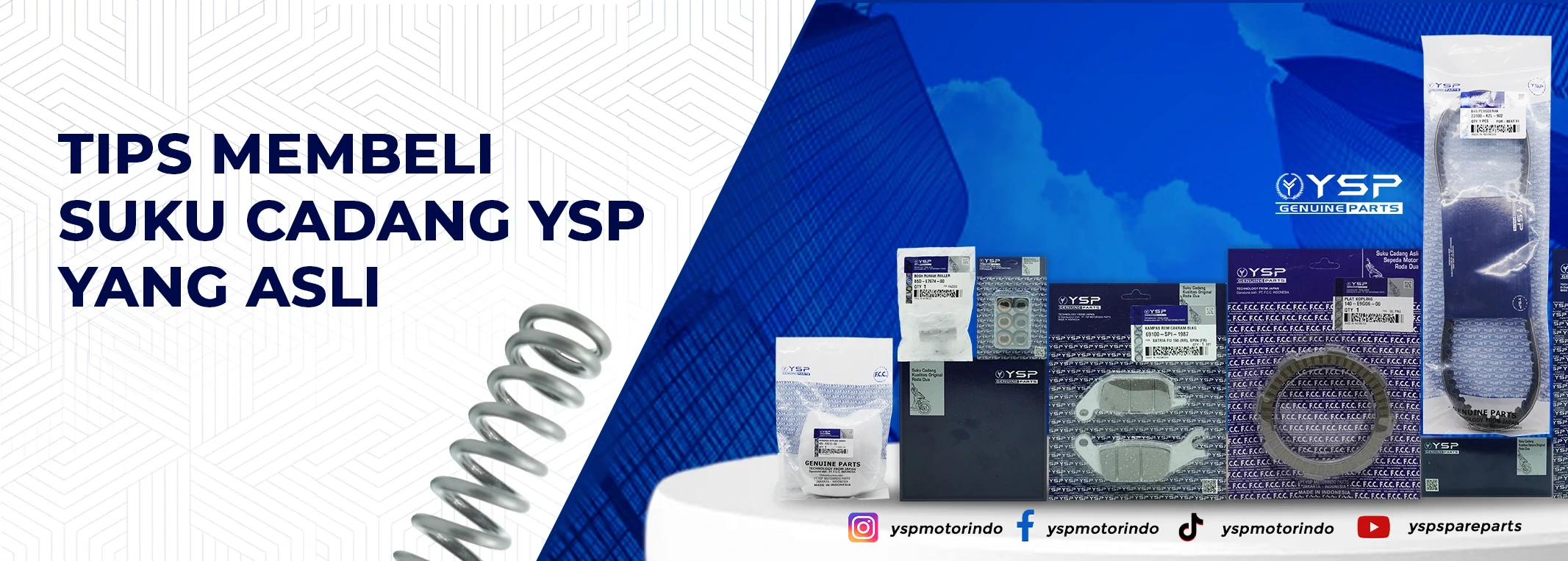 tips membeli suku cadang ysp asli