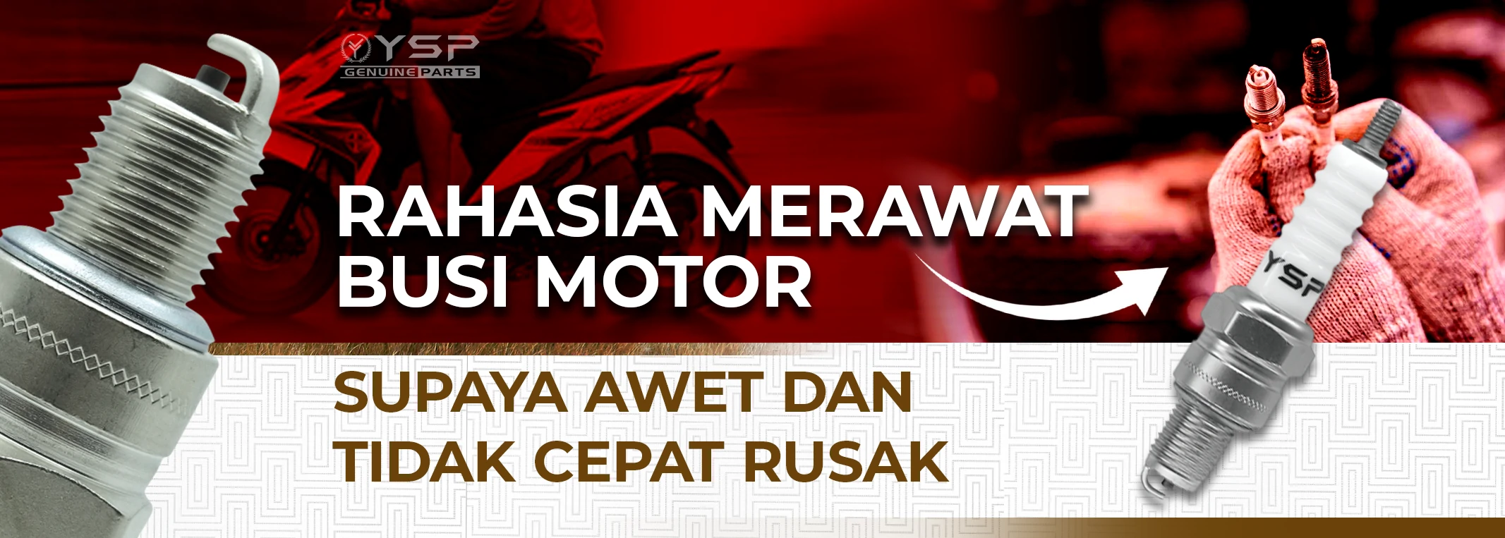 Rahasia Merawat Busi Motor Supaya Awet dan Tidak Cepat Rusak