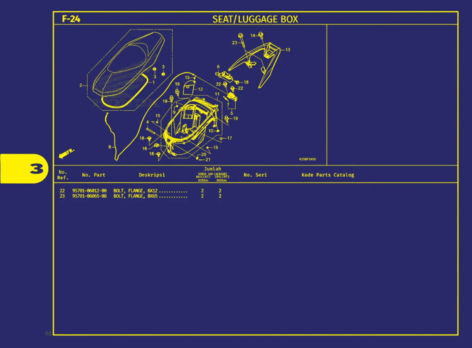 seat atau luggage box 2