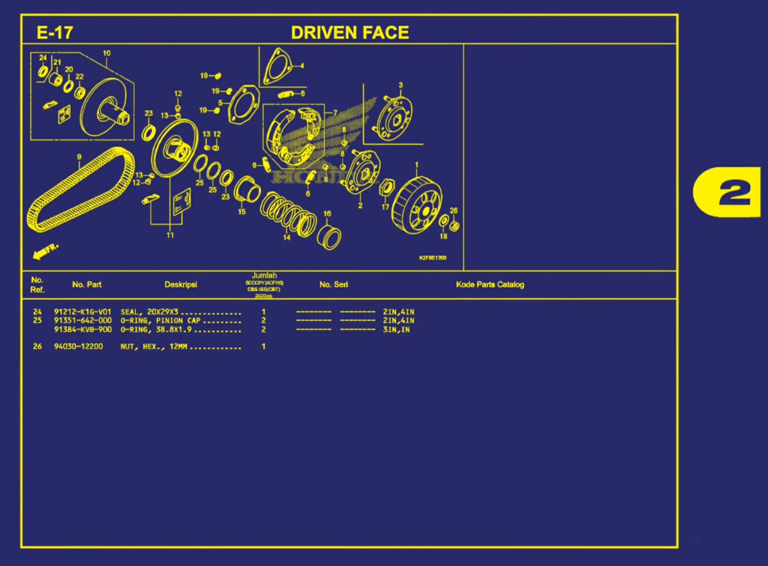 driven face 3