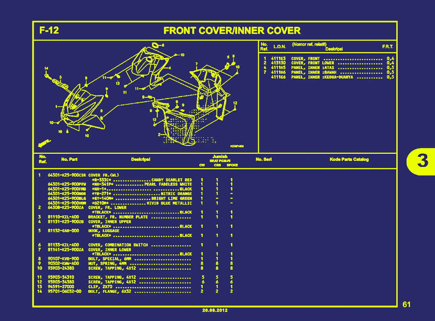 BEAT FI-FRONT COVER, INNER COVER