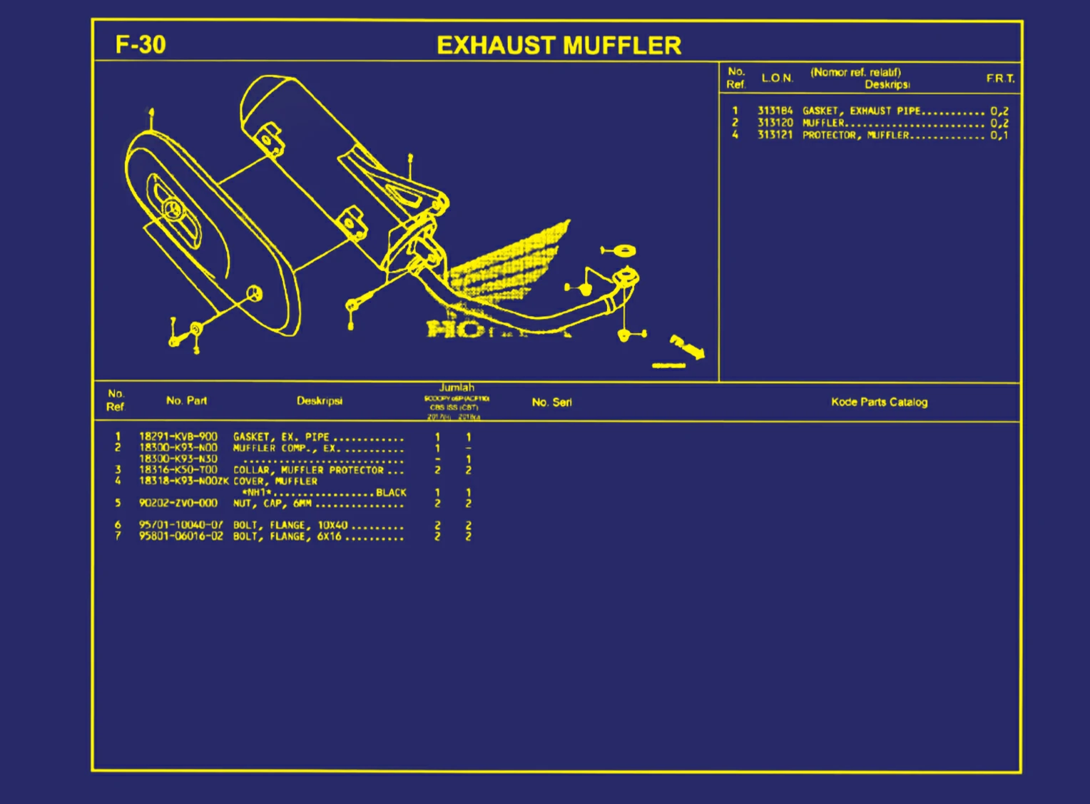 exhaust muffler