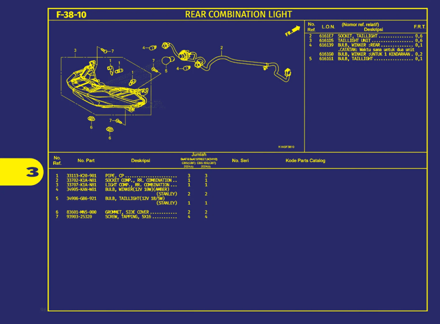 Rear Combination Light