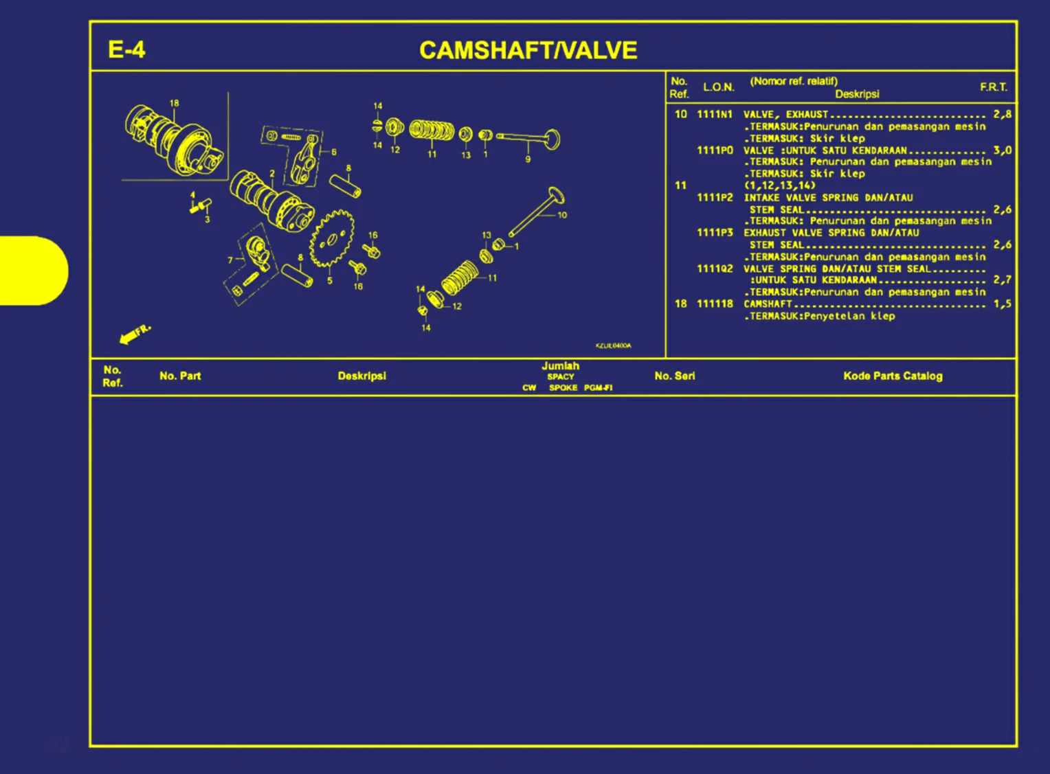 Camshaft Atau Valve 2