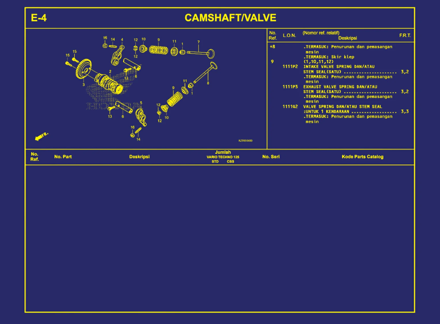 Camshaft atau Valve 2