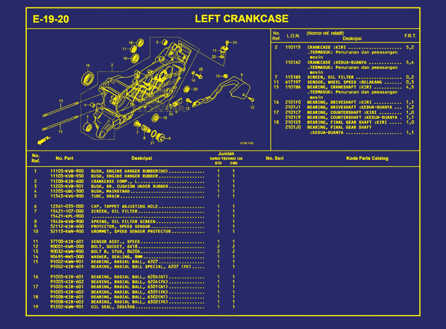 Left Crankcase 1