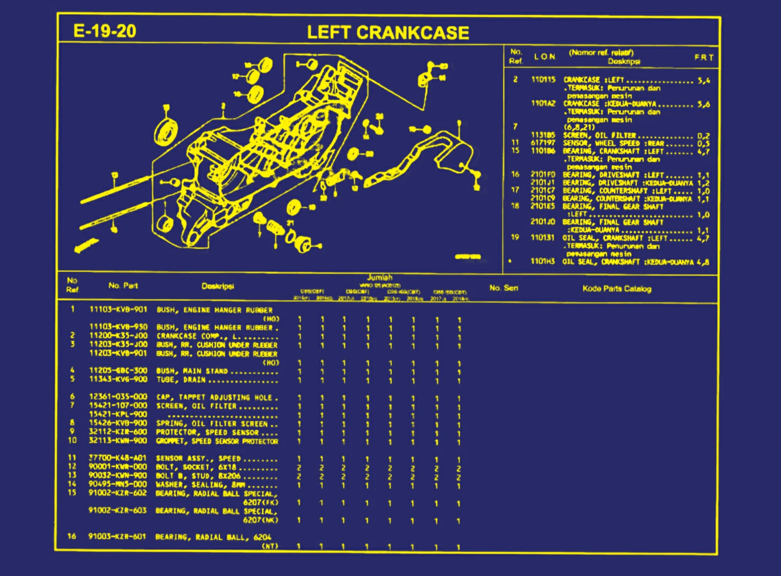 Left Crankcase 1