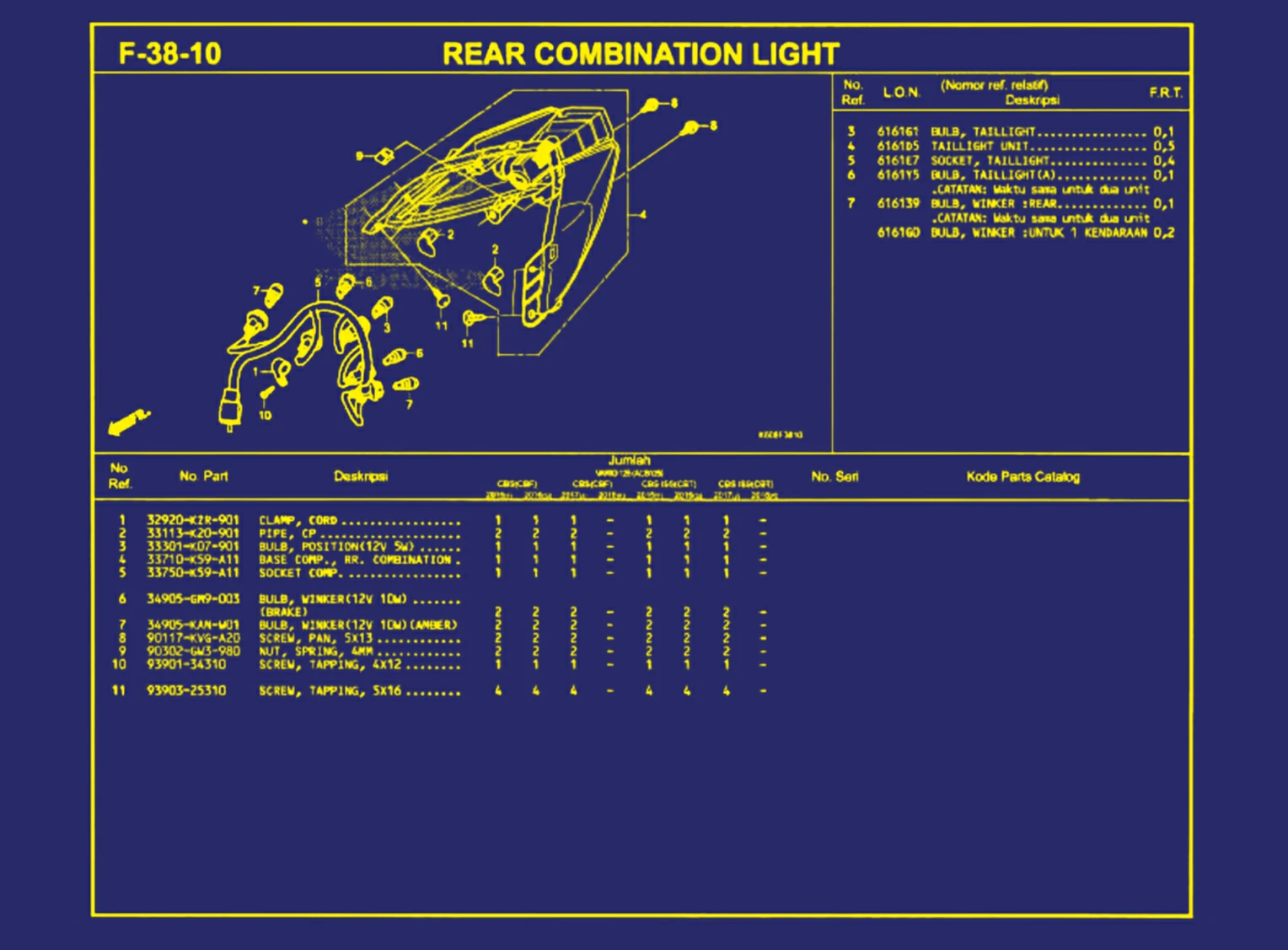Rear Combination Light