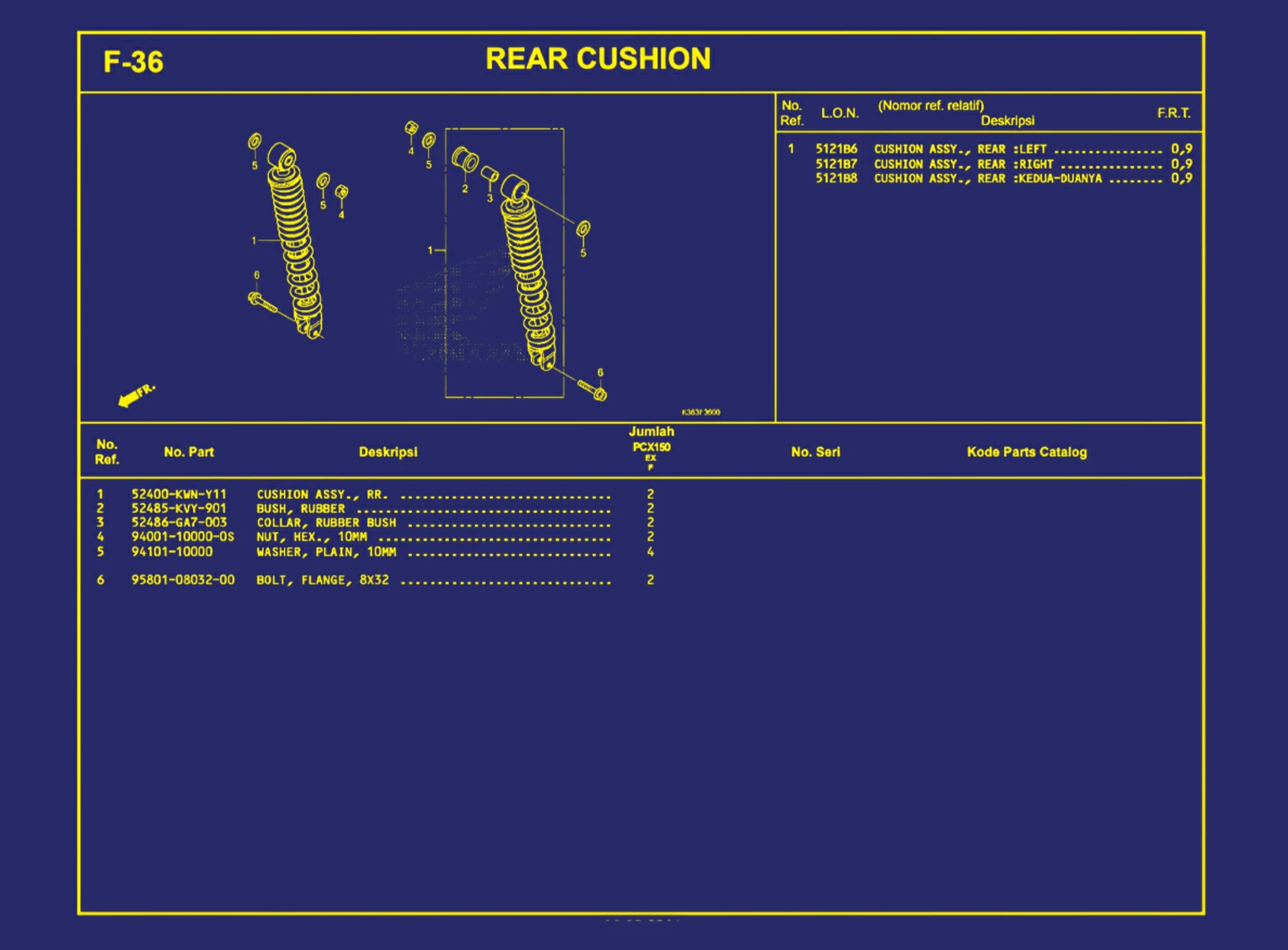 Rear Cushion