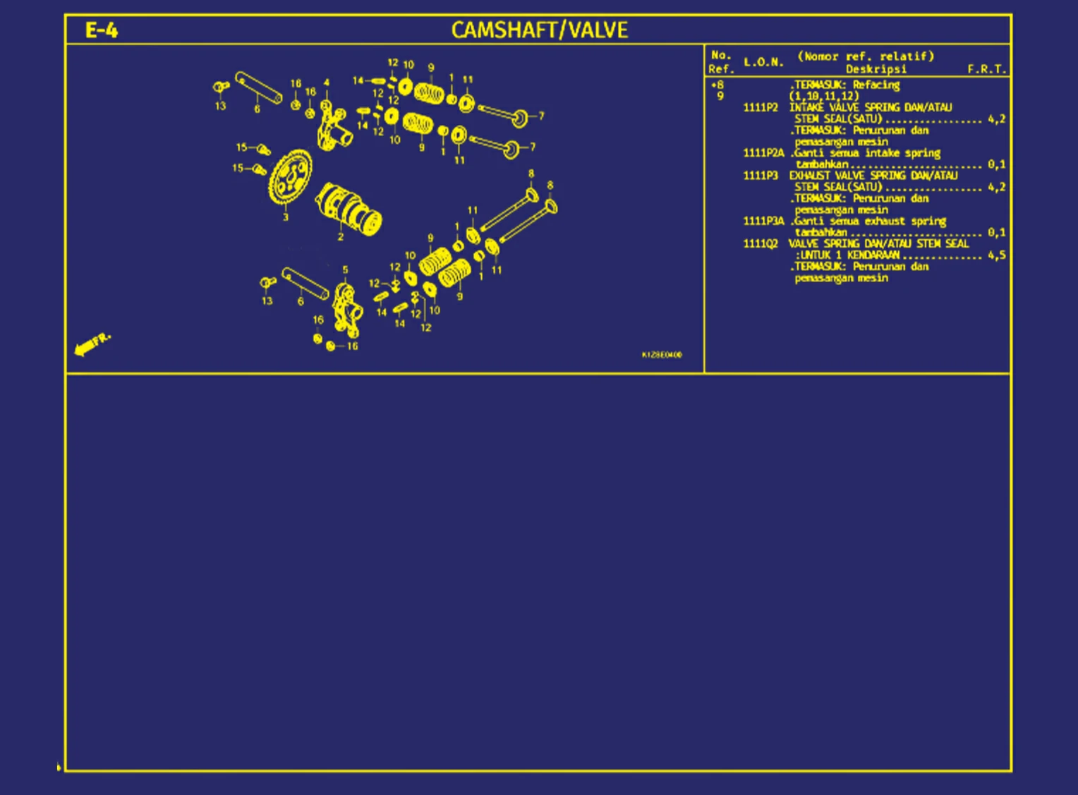 Camshaft atau Valve 2
