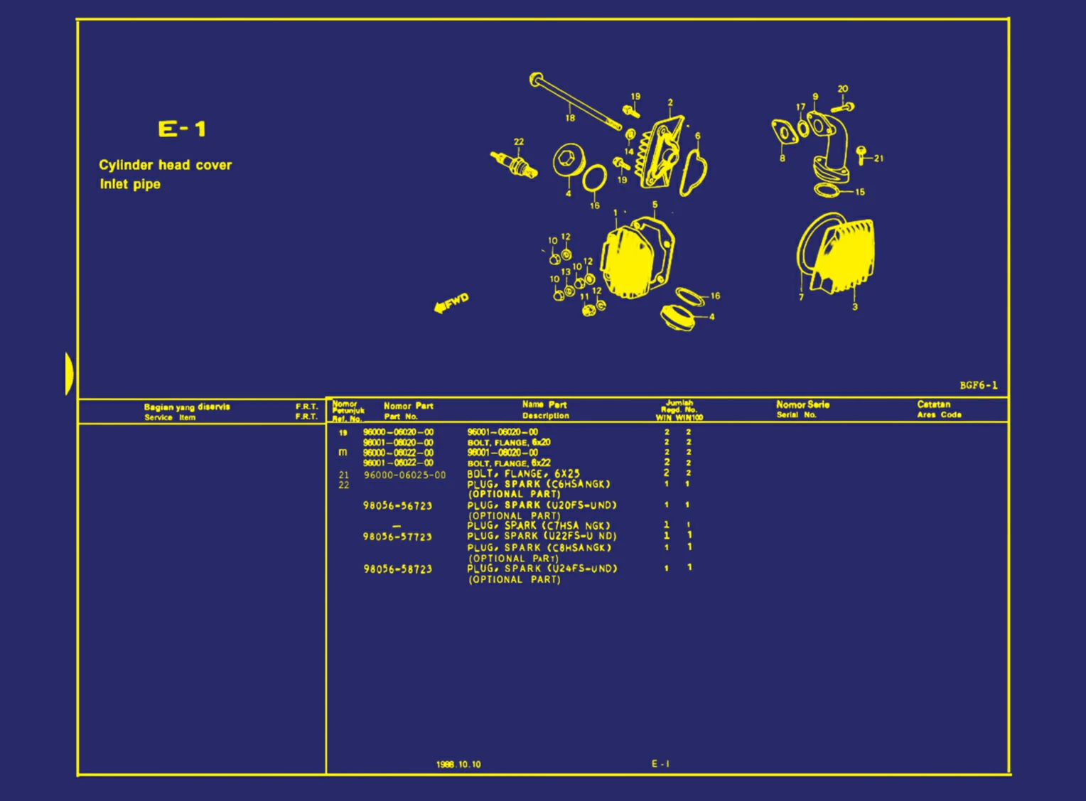 Cylinder Head Cover.inlet Pipe 2