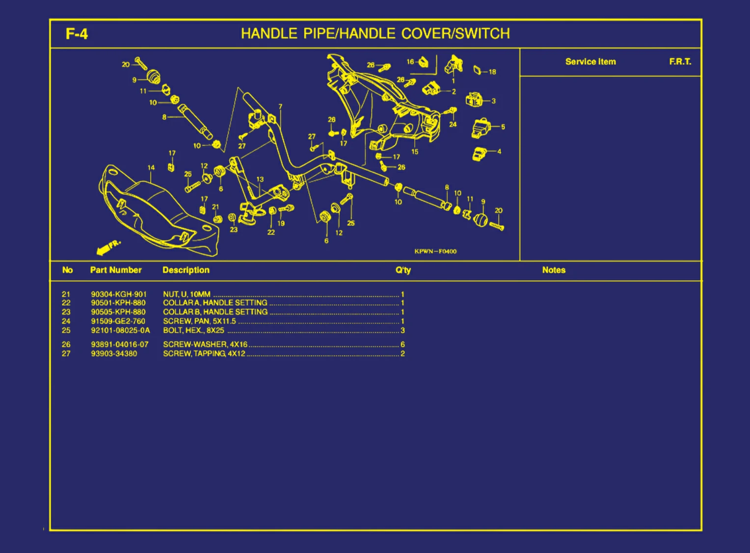 Handle Pipe atau Handle Cover atau Switch 2