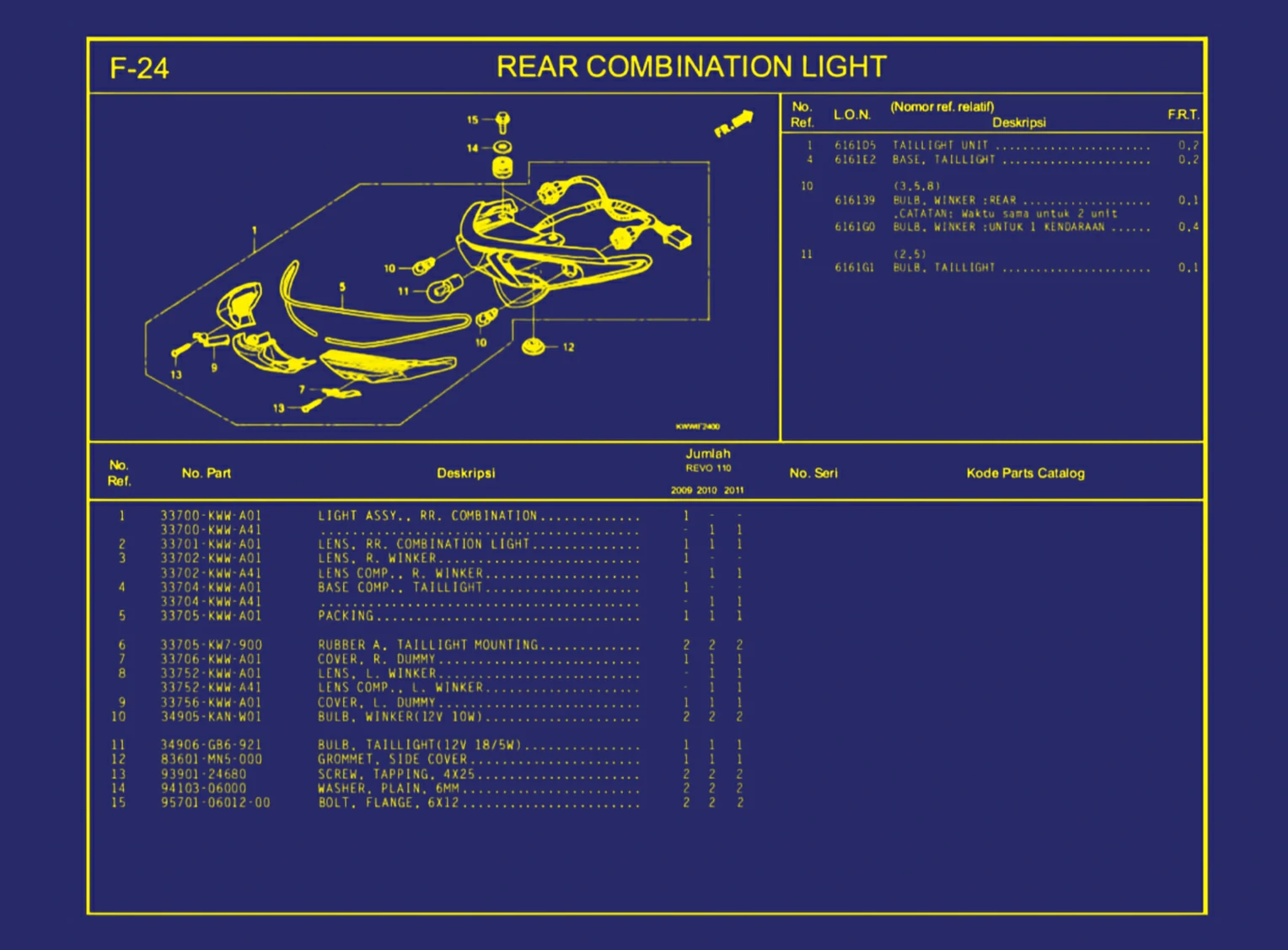 Rear Combination Light