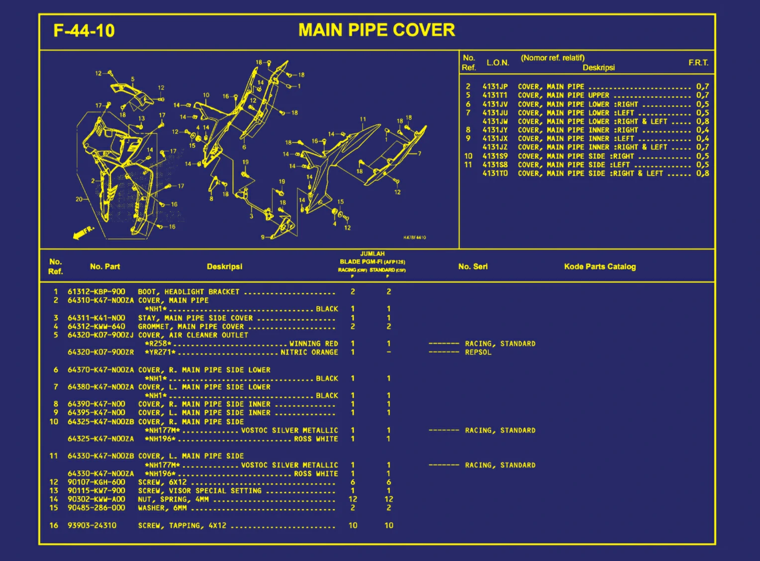 Main Pipe Cover 1