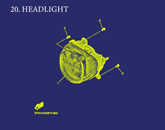 20. FAZZIO NEO HEADLIGHT