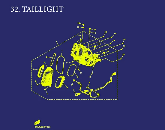 32. FAZZIO NEO TAILLIGHT
