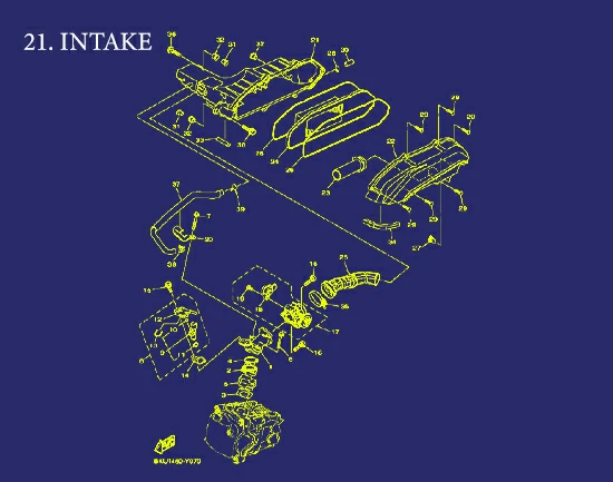 21. FREEGO 125 CONNECTED INTAKE