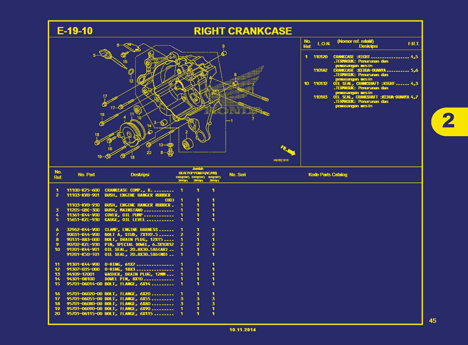 Right Crankcase