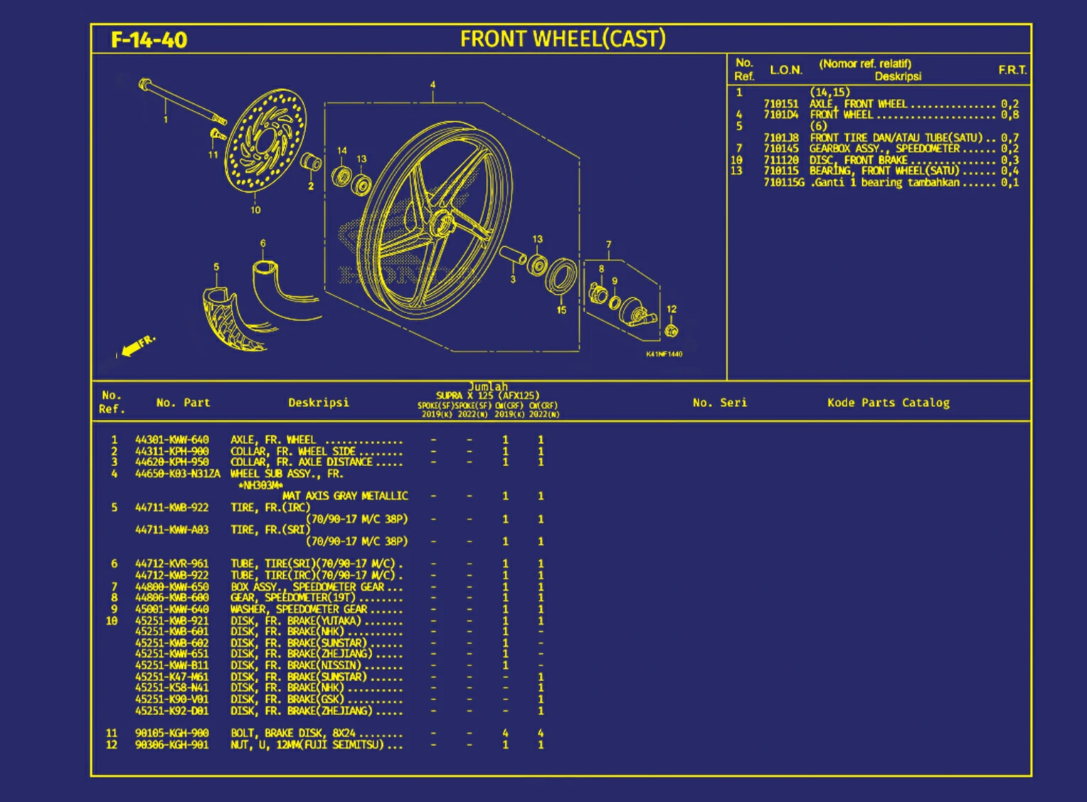 Front Wheel (cast) 1
