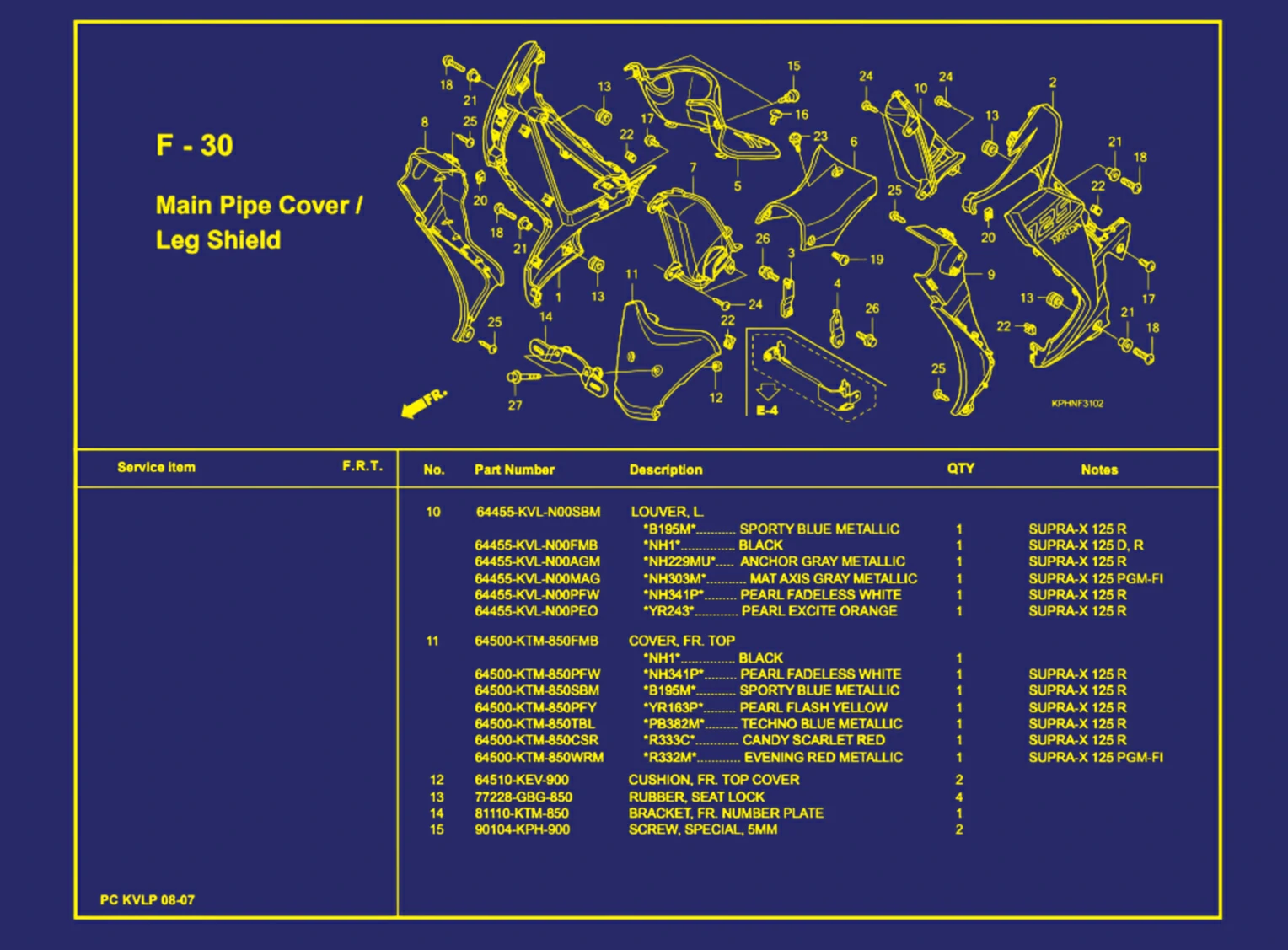Main Pipe atau Leg Shield 3