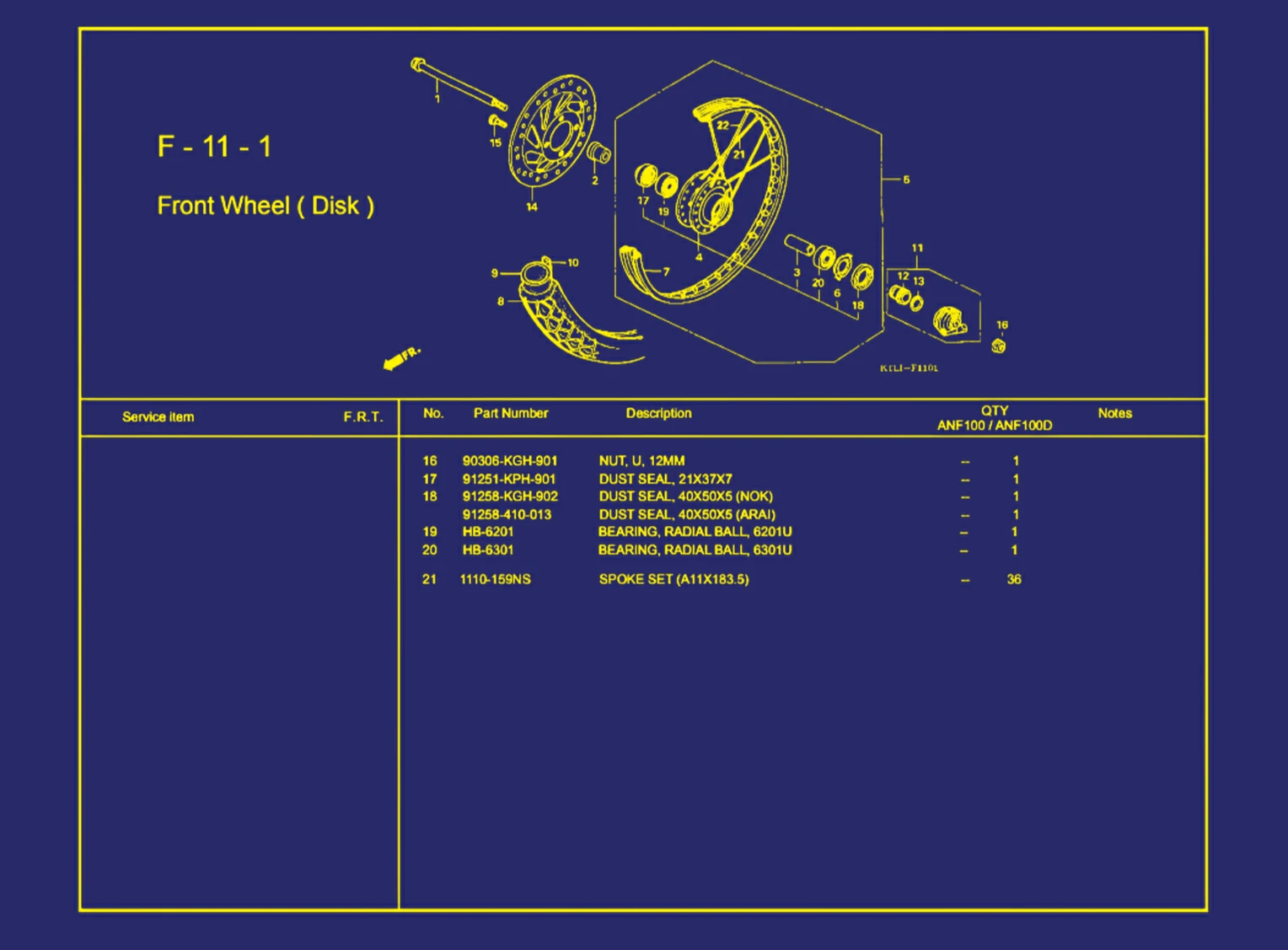 Front Wheel (Disk) 2