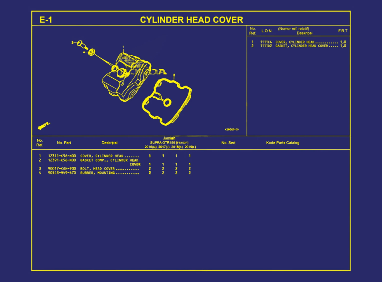 Cylinder Head Cover