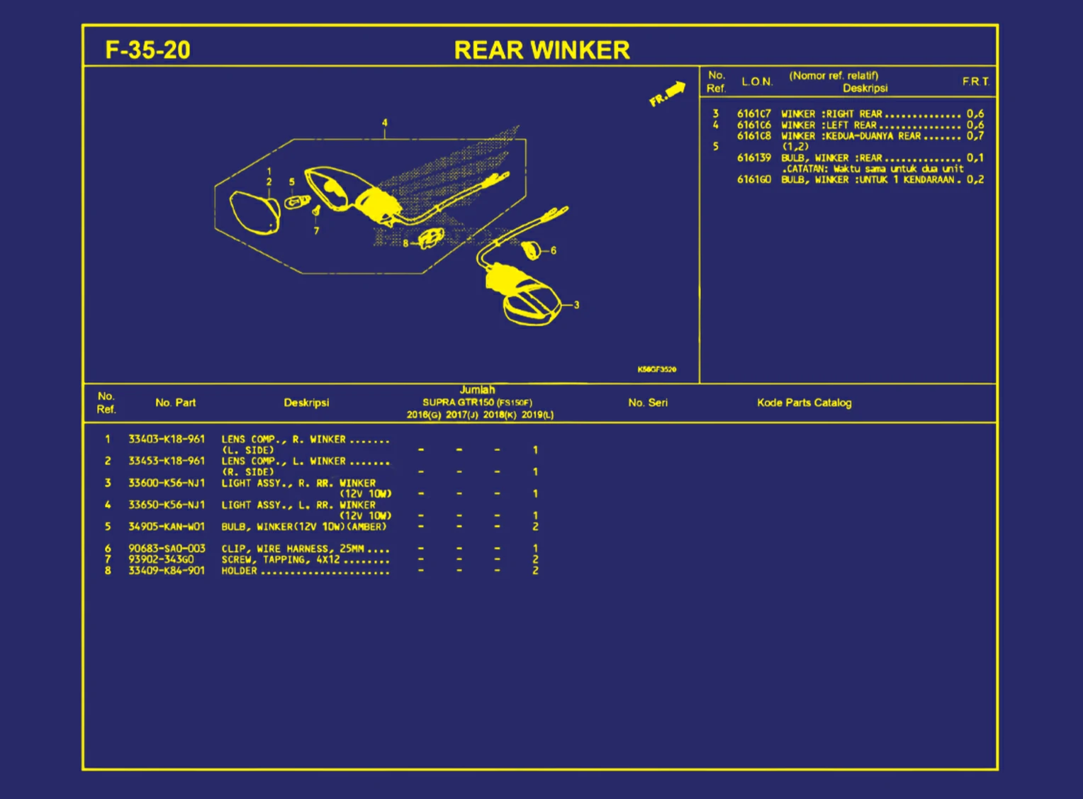 Rear Winker