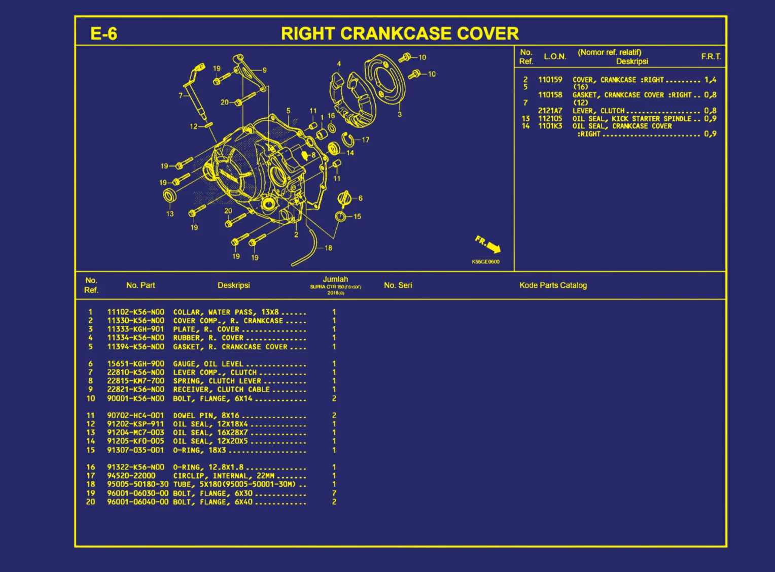 Right Crankcase Cover
