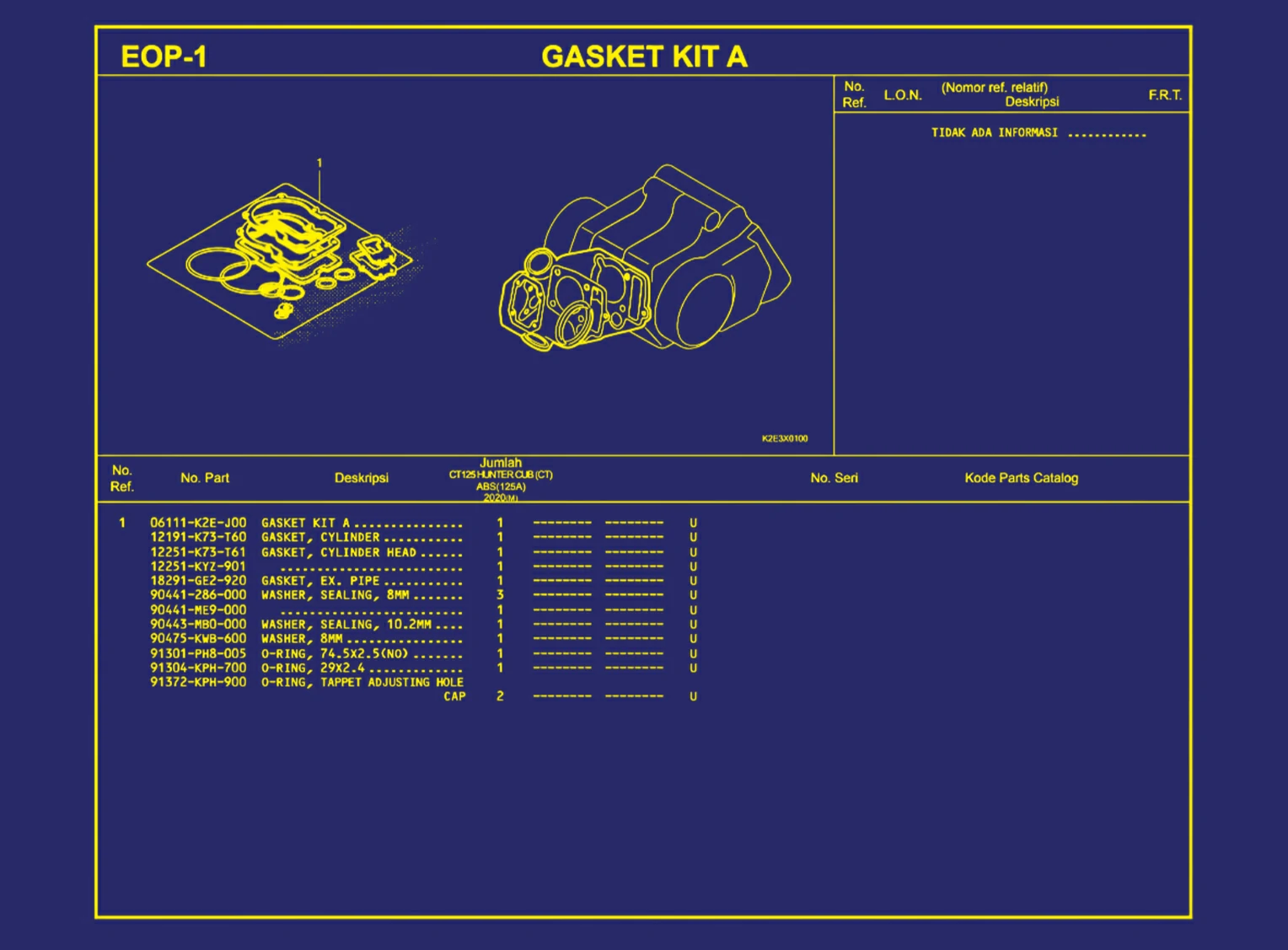 Gasket KIT A