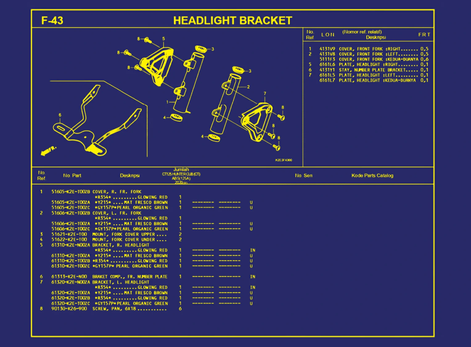 Headlight Bracket
