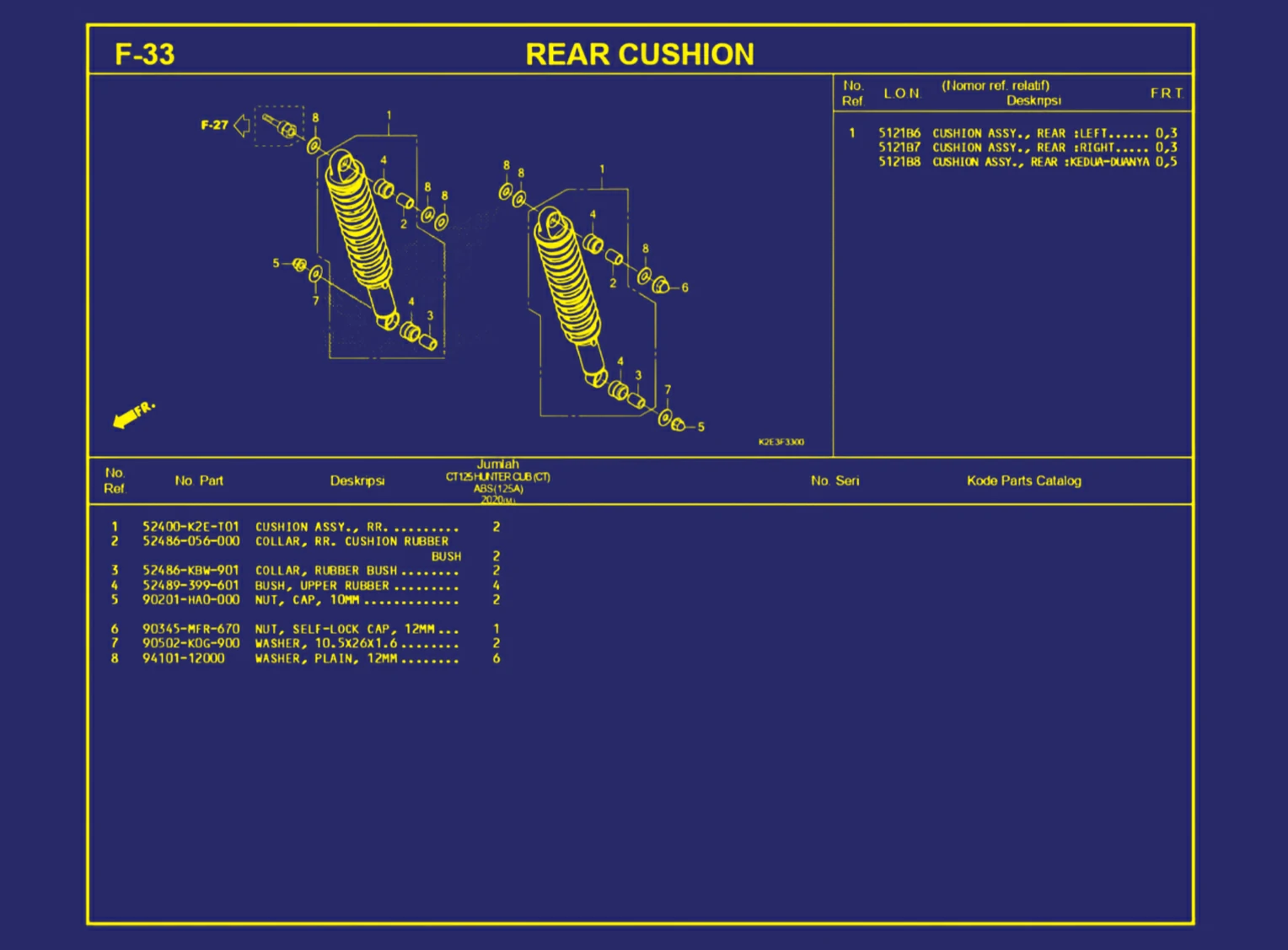 Rear Cushion