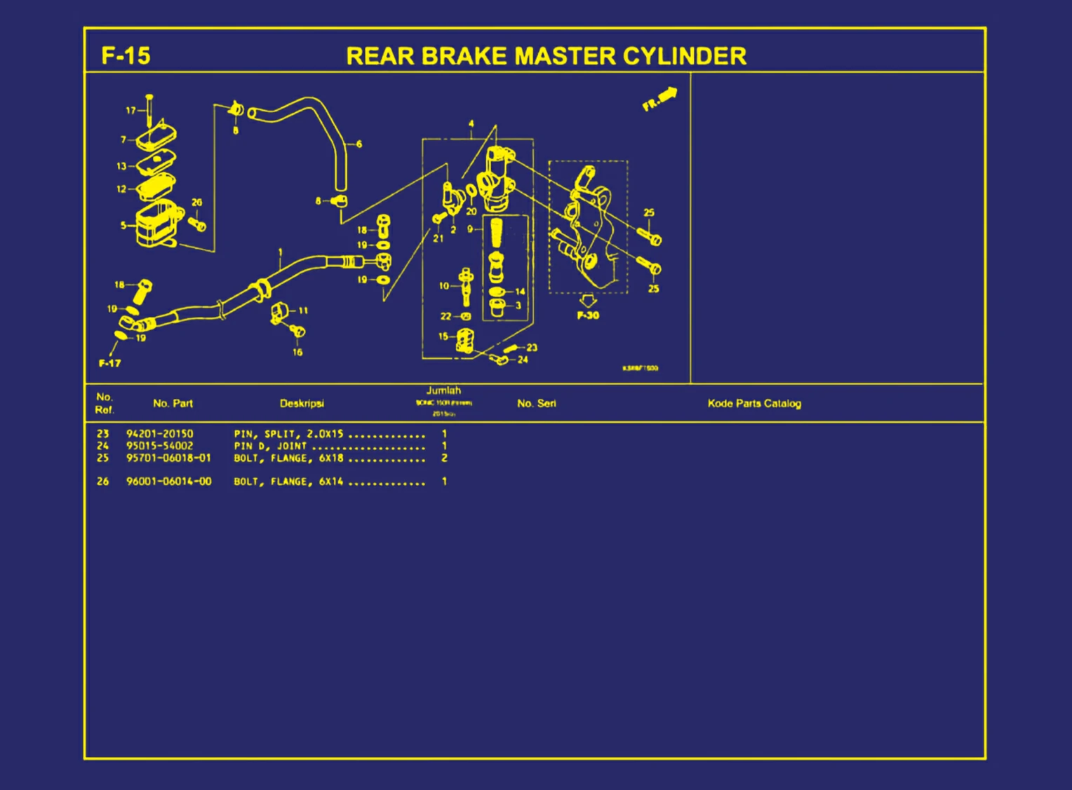 Rar Brake Master Cylinder 2