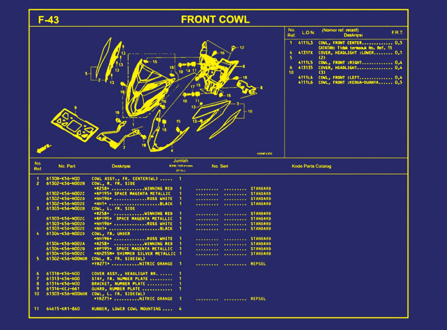 Front Cowl 1