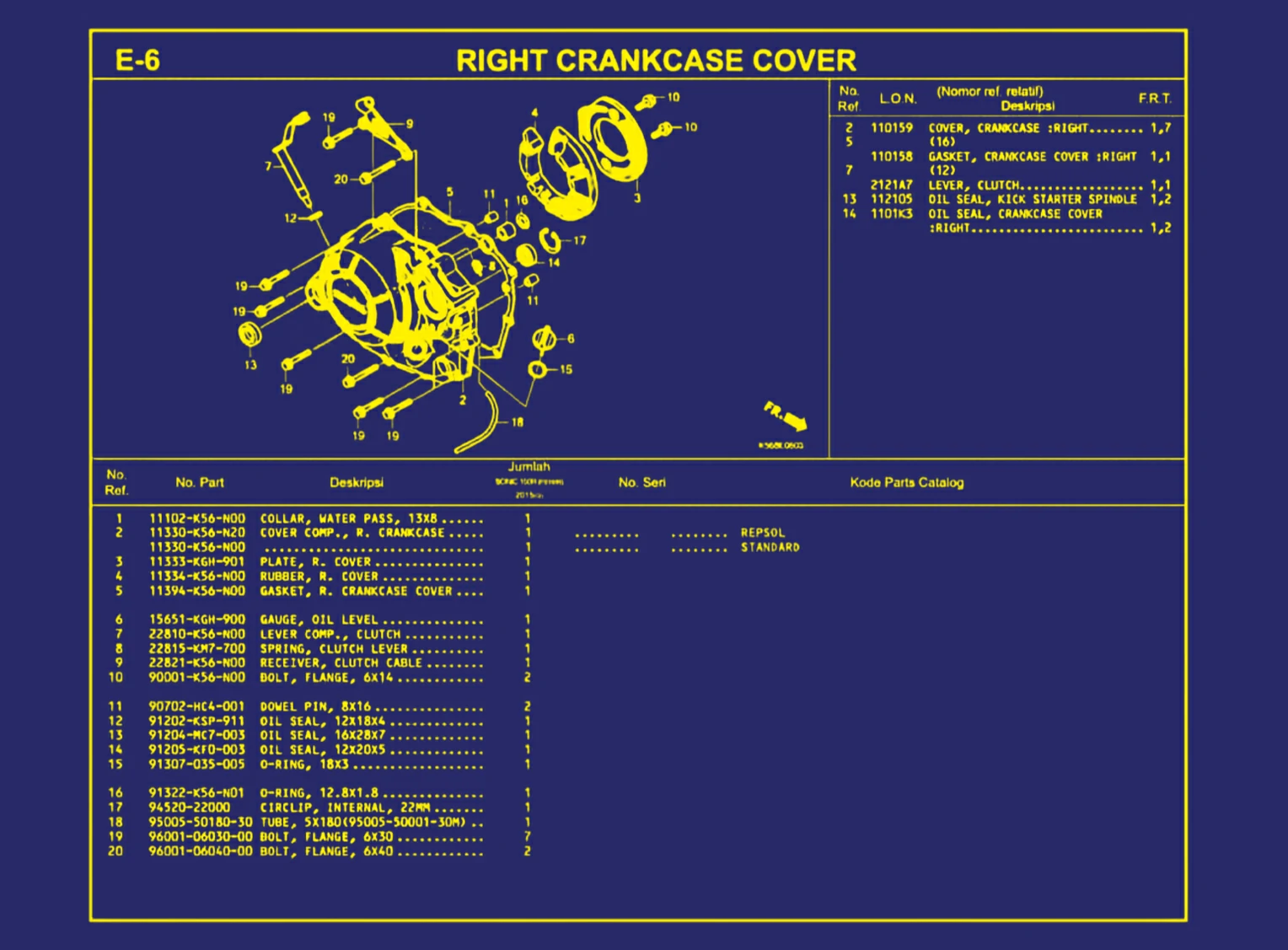 Right Crankcase Cover
