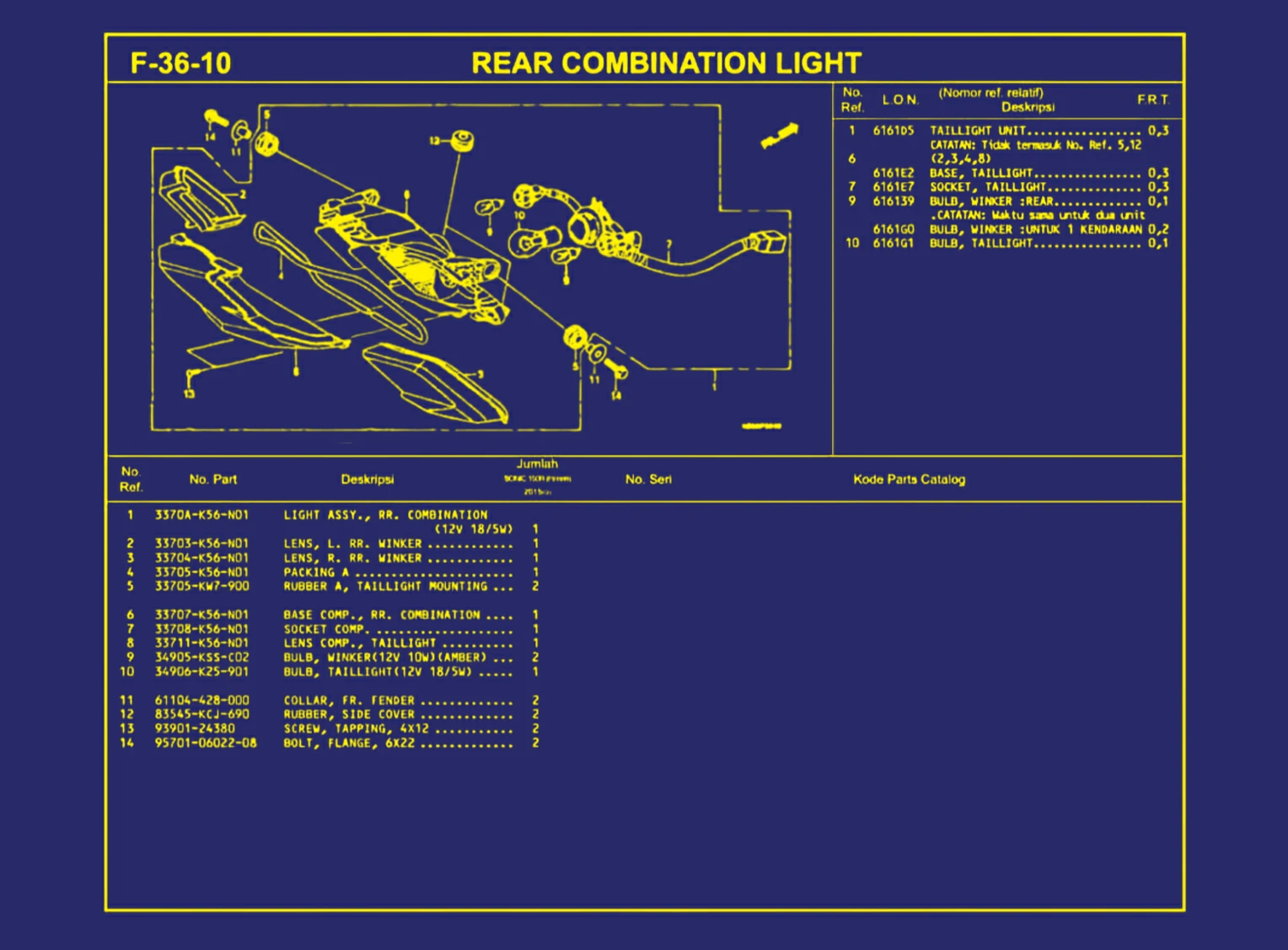 Rear Combination Light