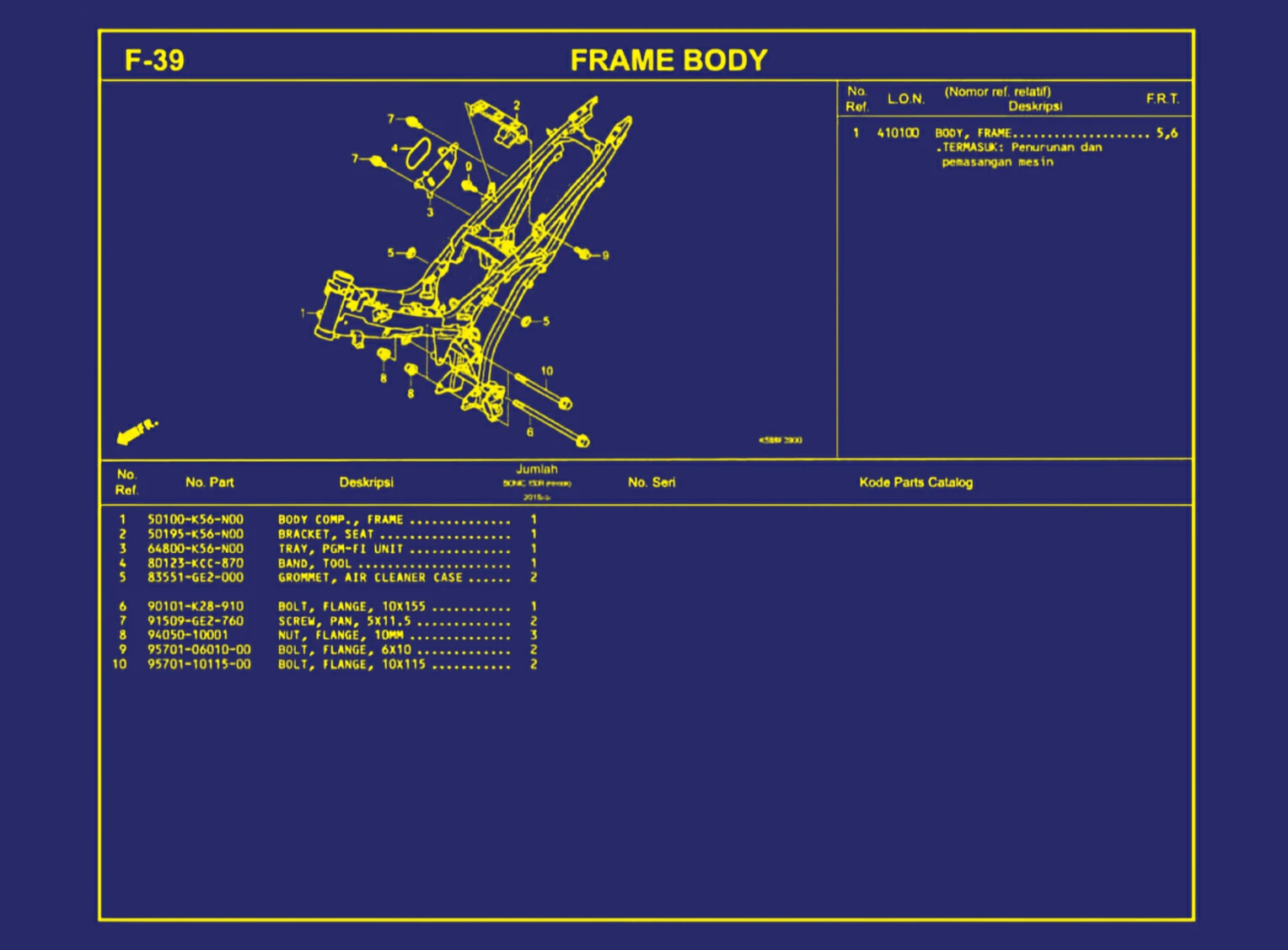Frame Body