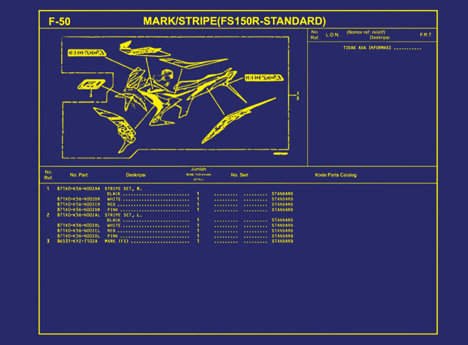 Mark atau Stripe (FS150R-Standard)