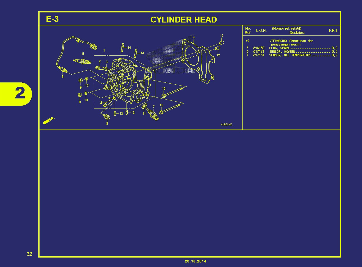 BEAT ESP-CYLINDER HEAD B