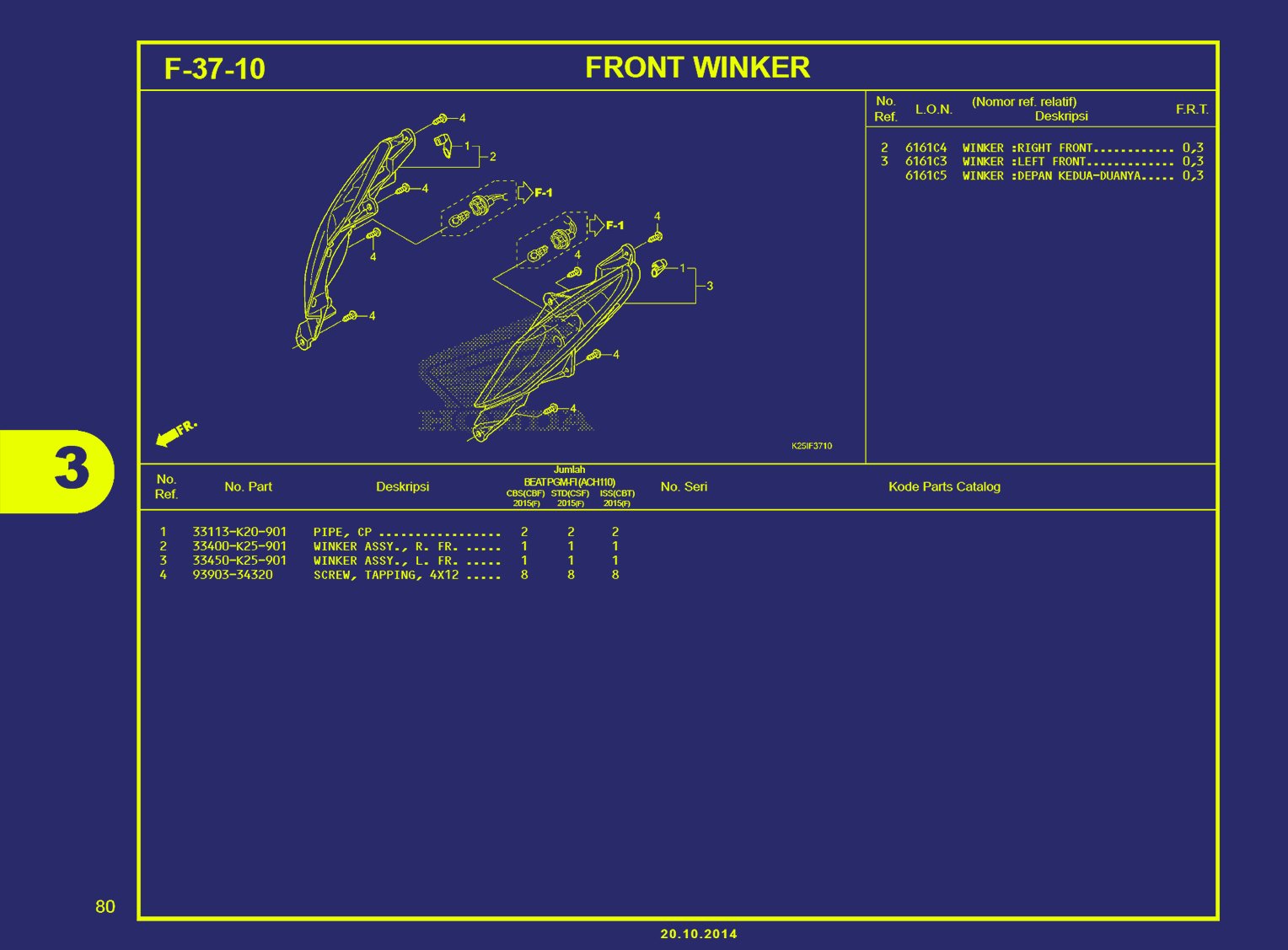 Gambar BEAT ESP-FRONT WINKER