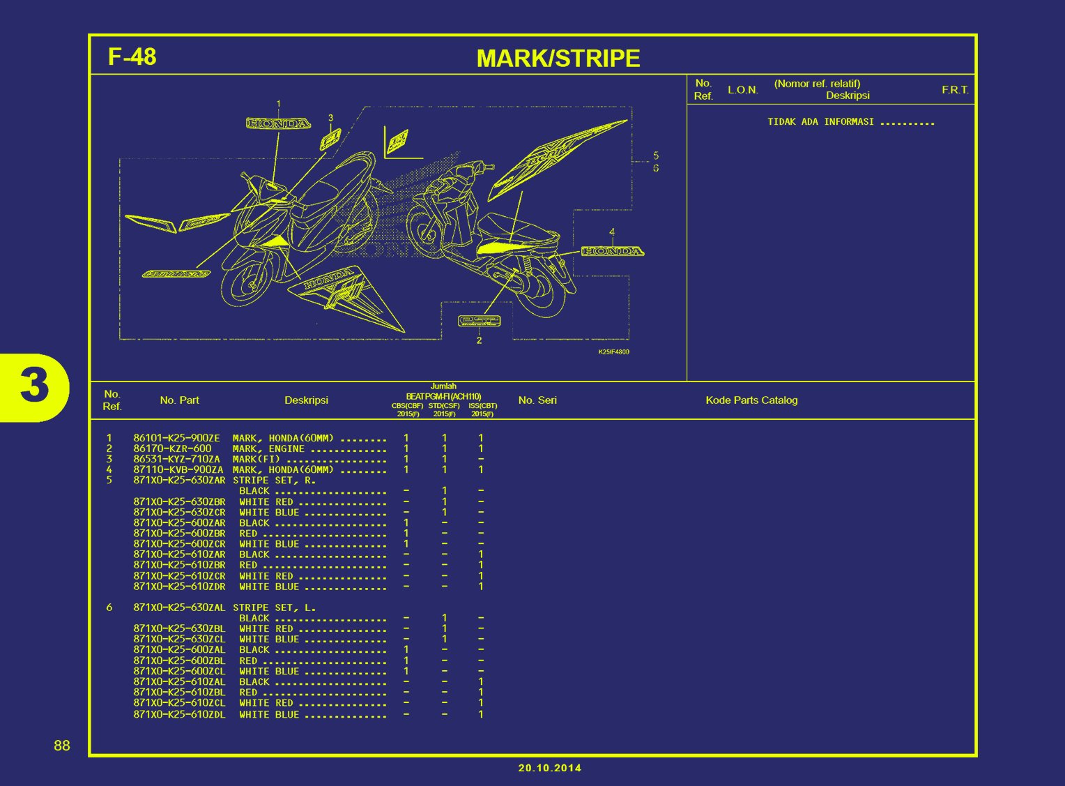 BEAT ESP-MARK STRIPE