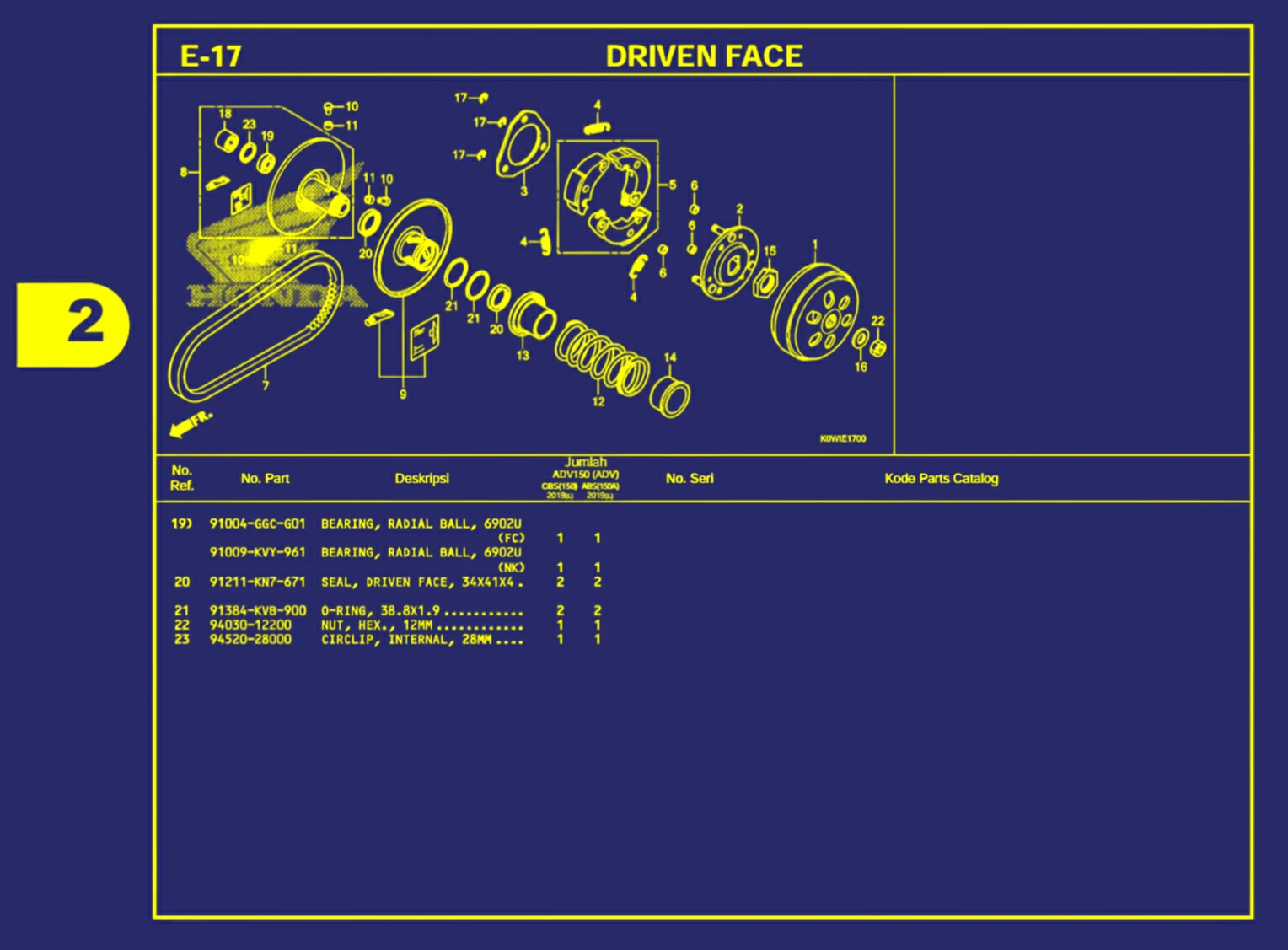 driven face 2