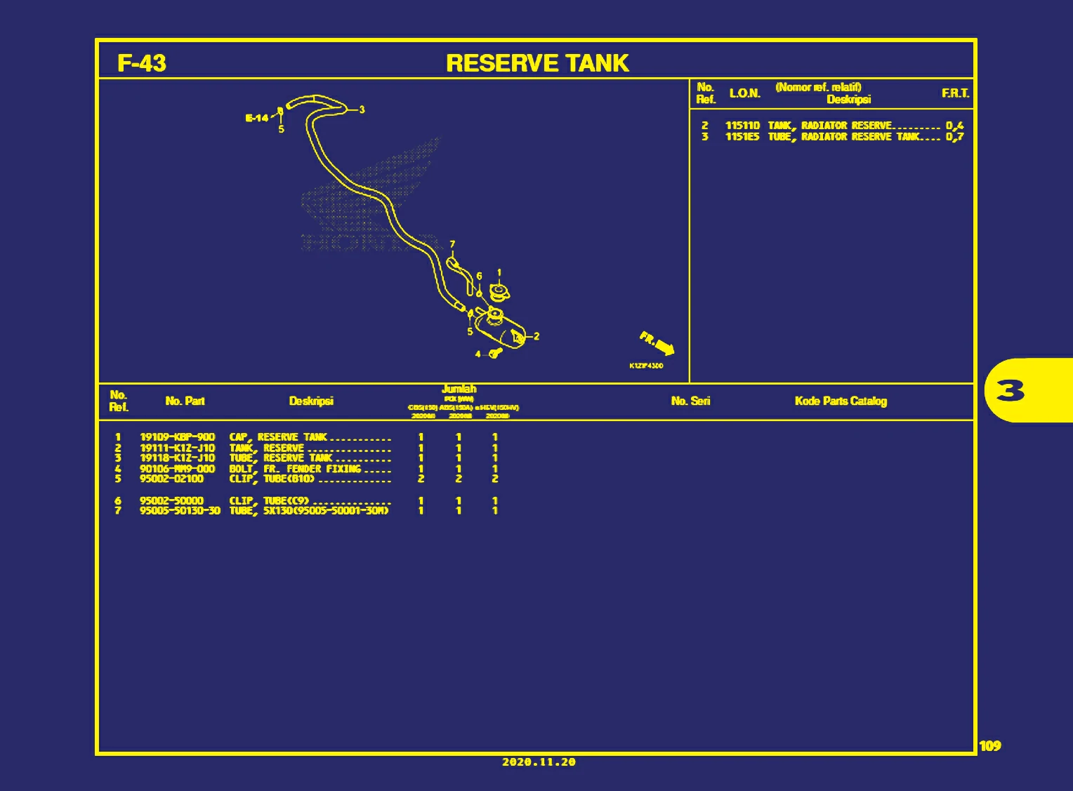 reserve tank