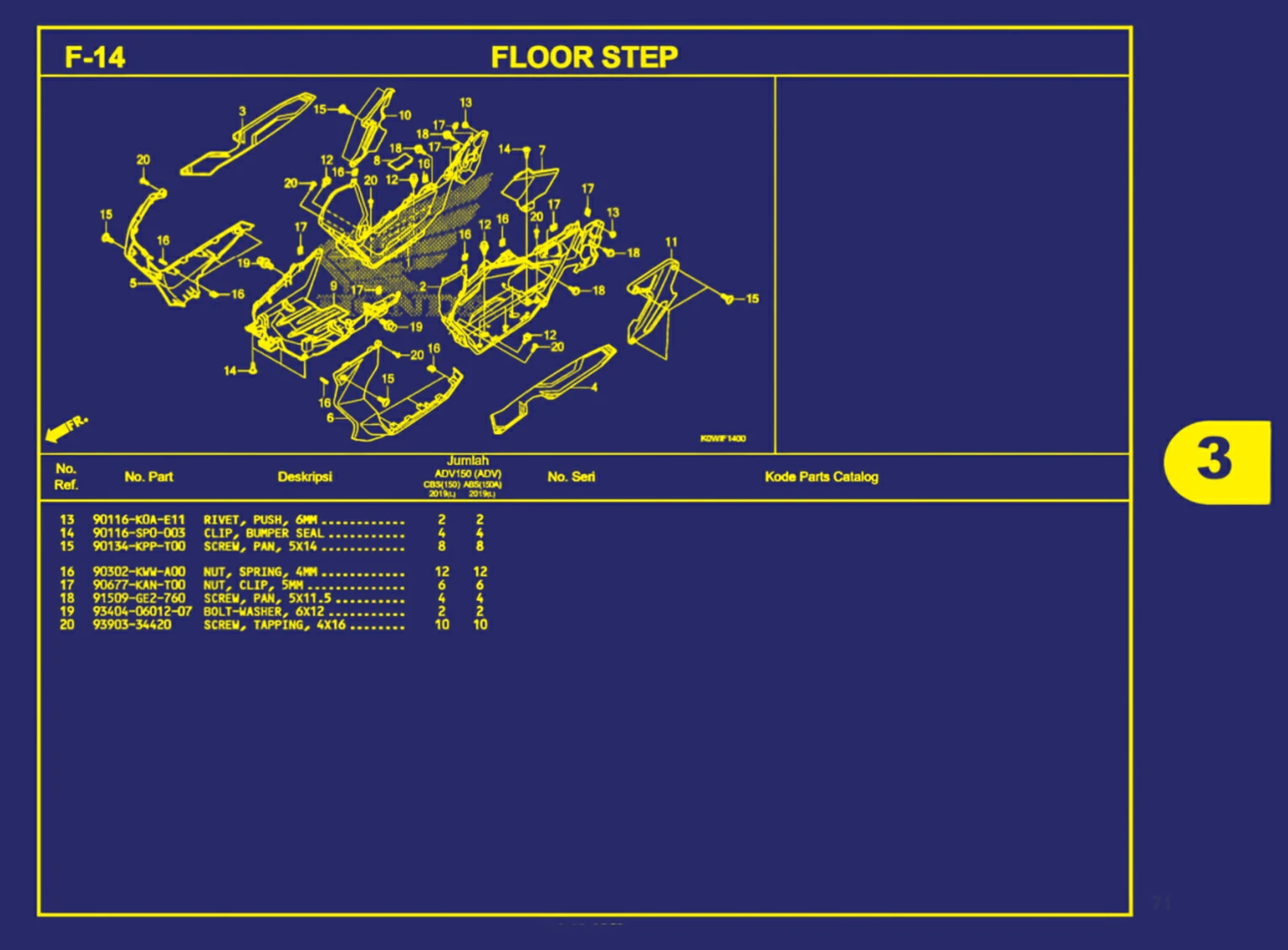 floor step 2