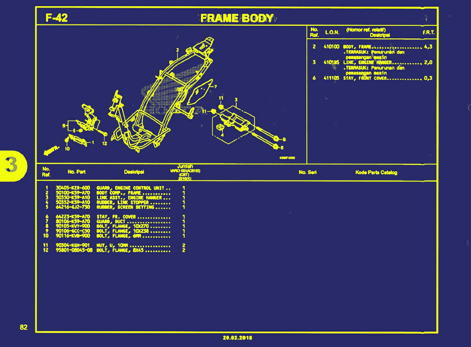 frame body