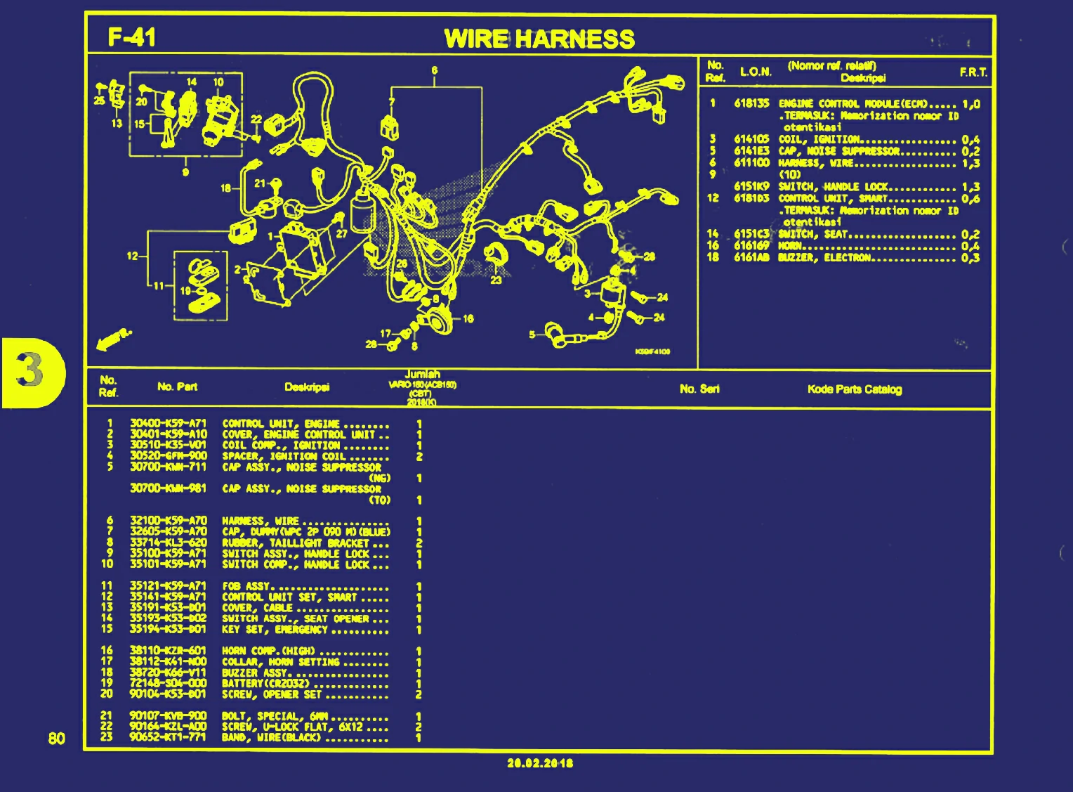wire harness 1