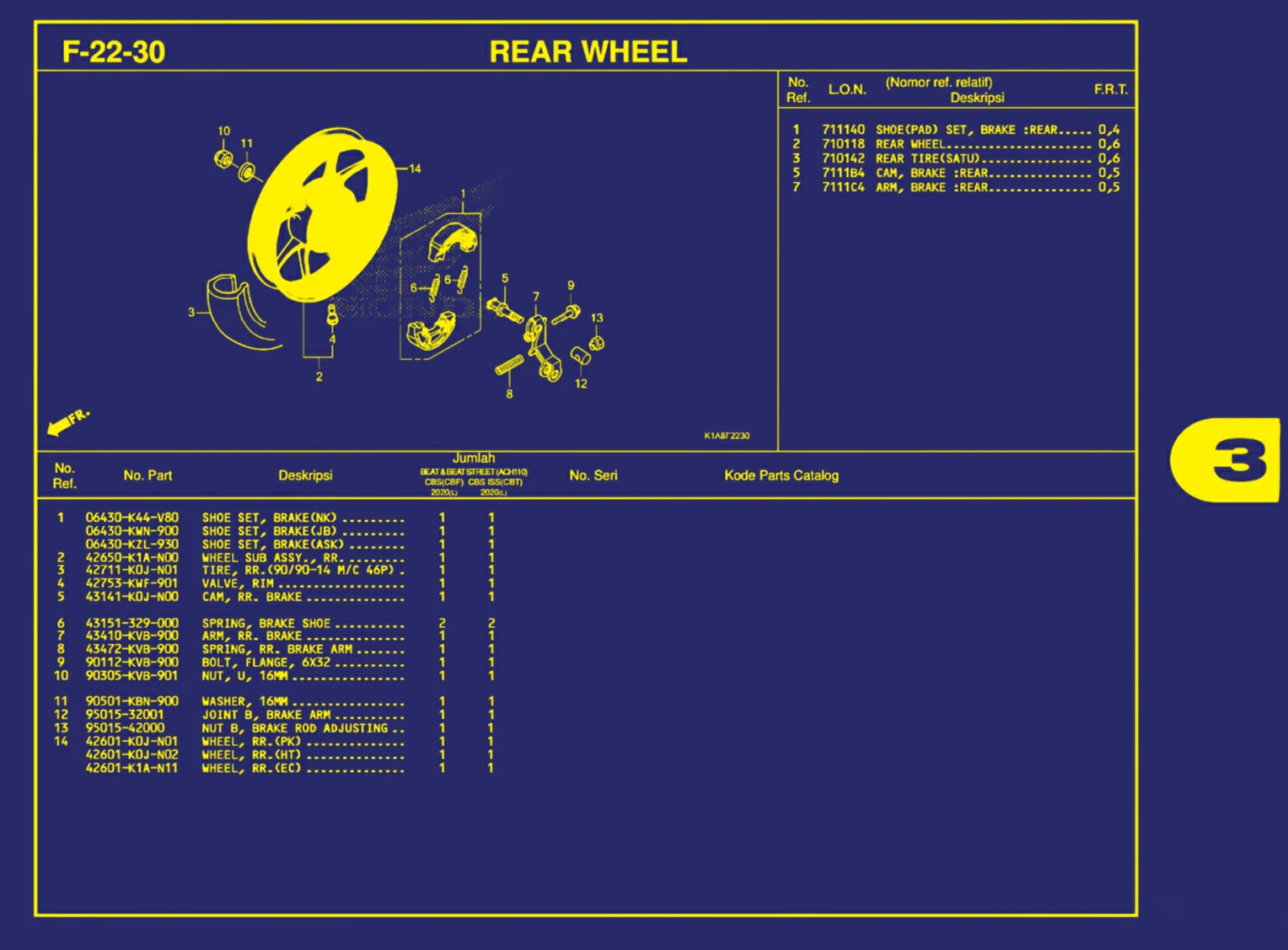 rear wheel