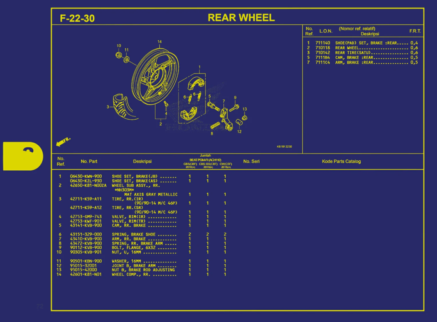 rear wheel