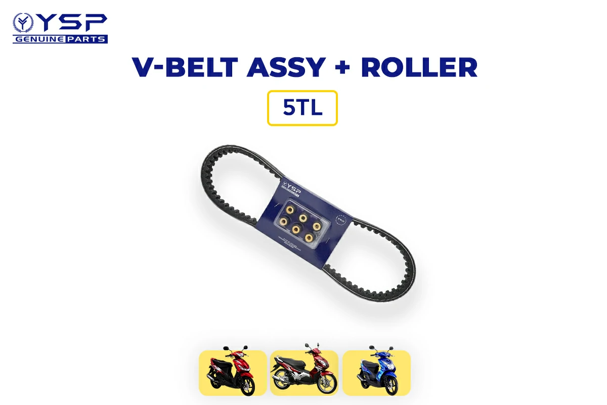 v-belt assy + roller (5TL)